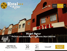 Tablet Screenshot of hotelastortijuana.com